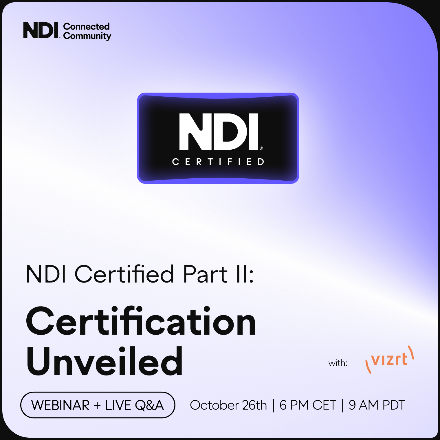 NDI Certified II - SM