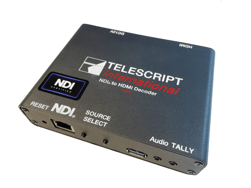 New Telescript NDI to HDMI Decoder