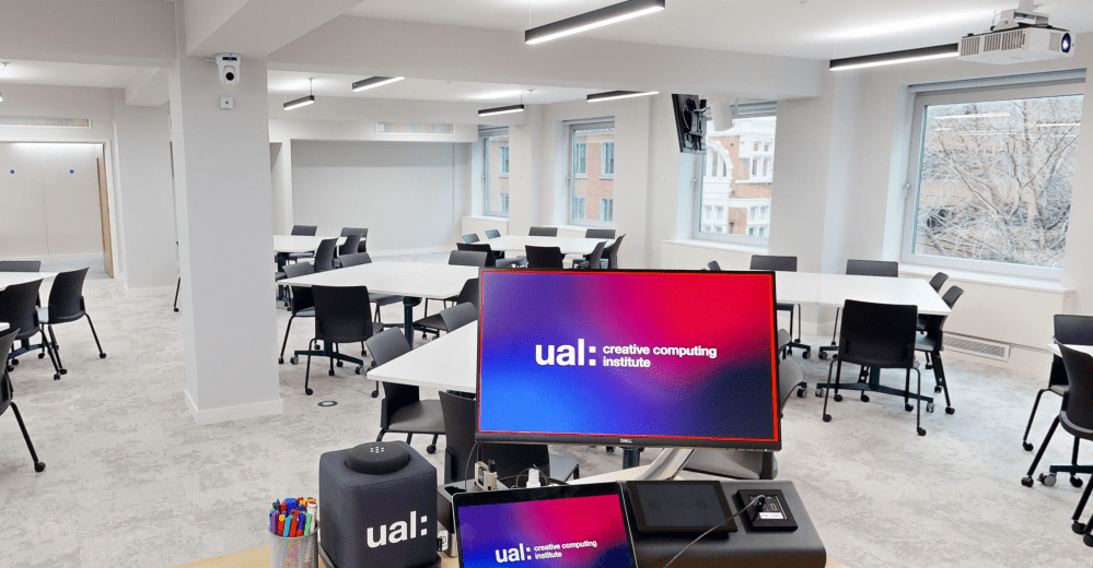 UAL Classroom with an IP-based AV Workflow