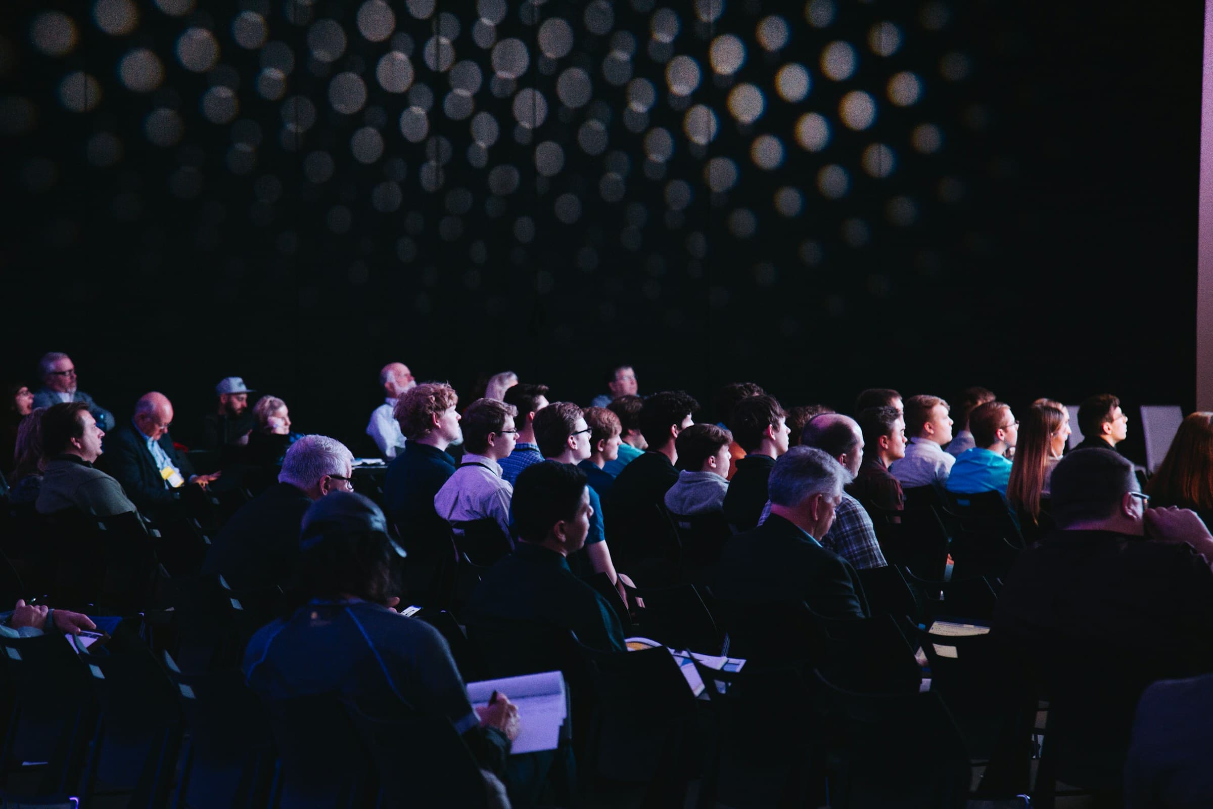 Crowd on a conference