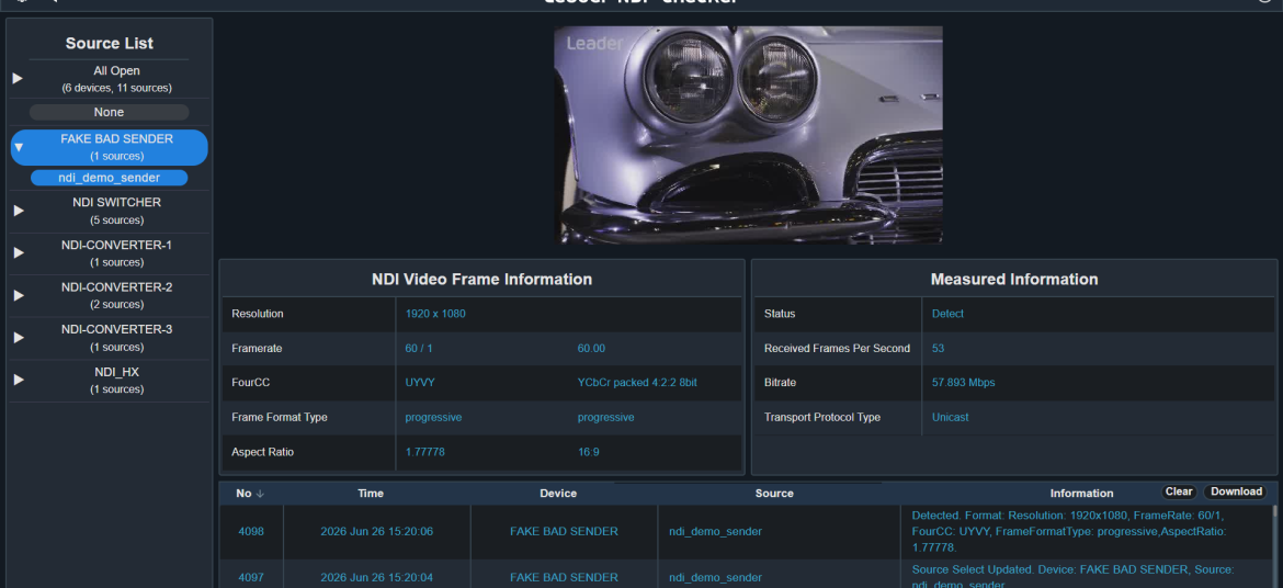 NDI Checker