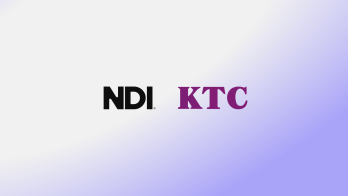 NDI and KTC logos
